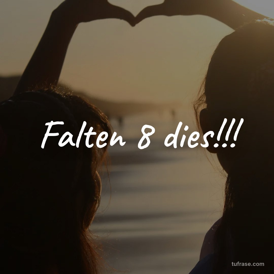 Falten 8 dies!!!