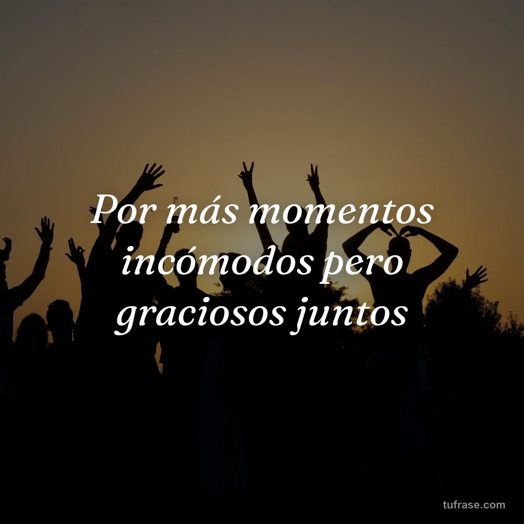 Por más momentos incómodos pero graciosos juntos