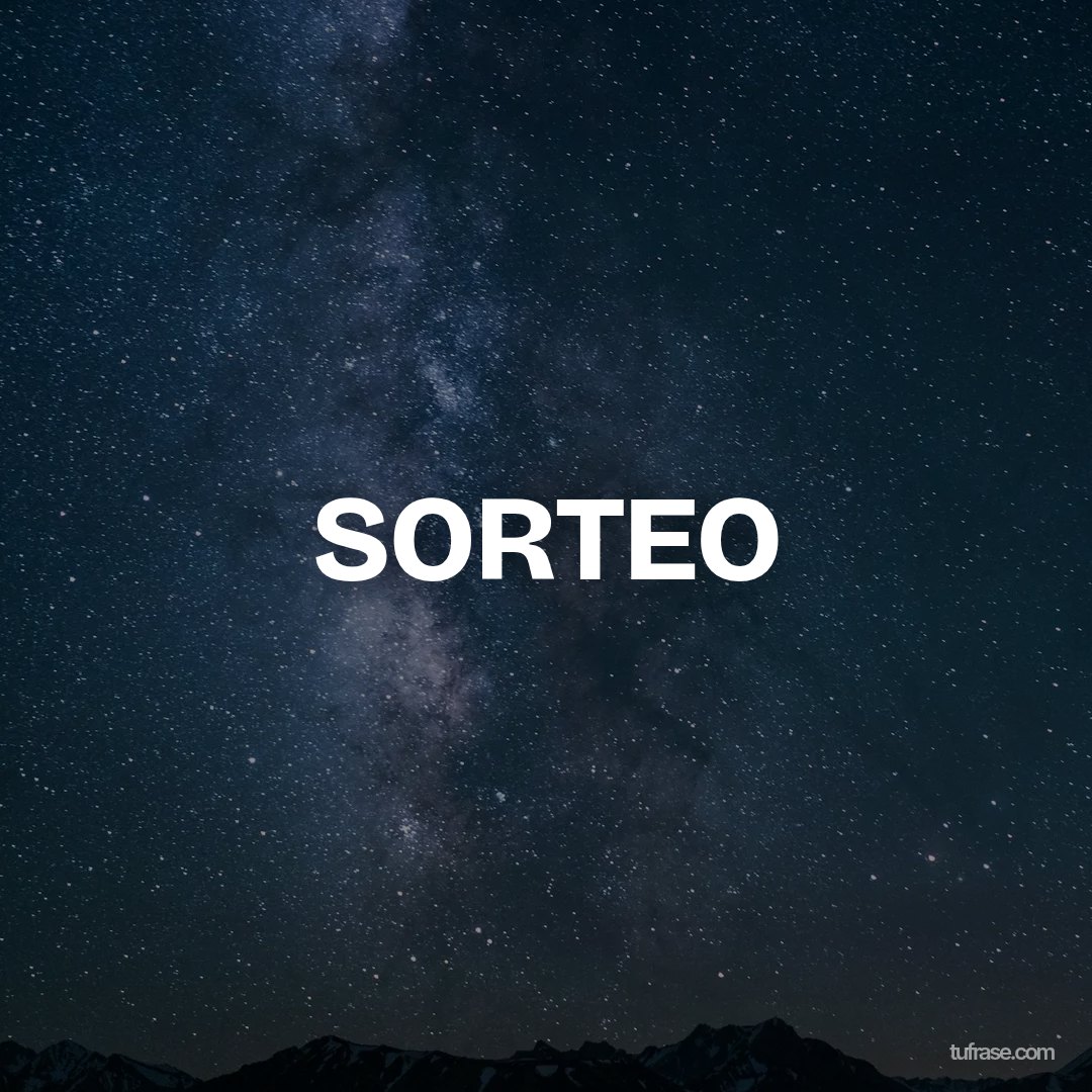 SORTEO
