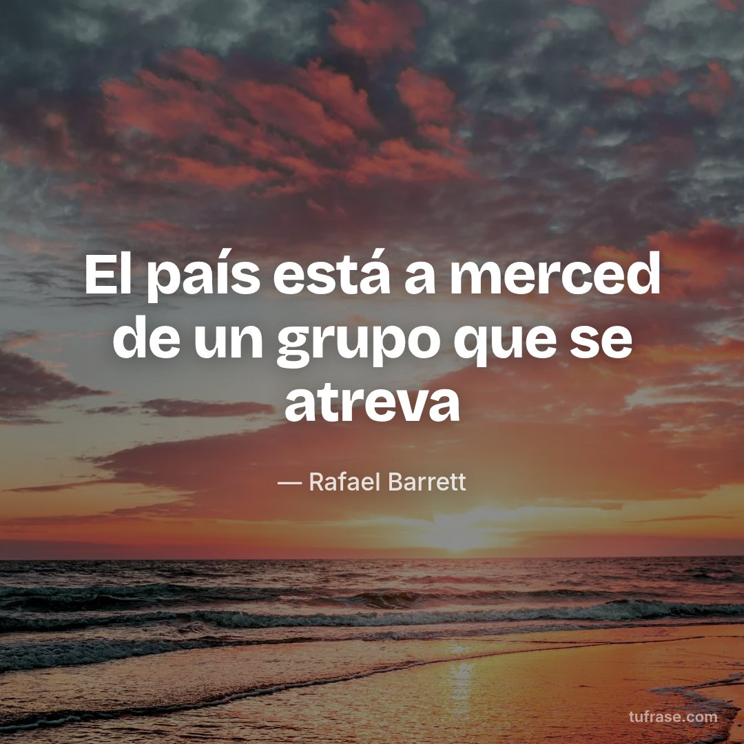El país está a merced de un grupo que se atreva