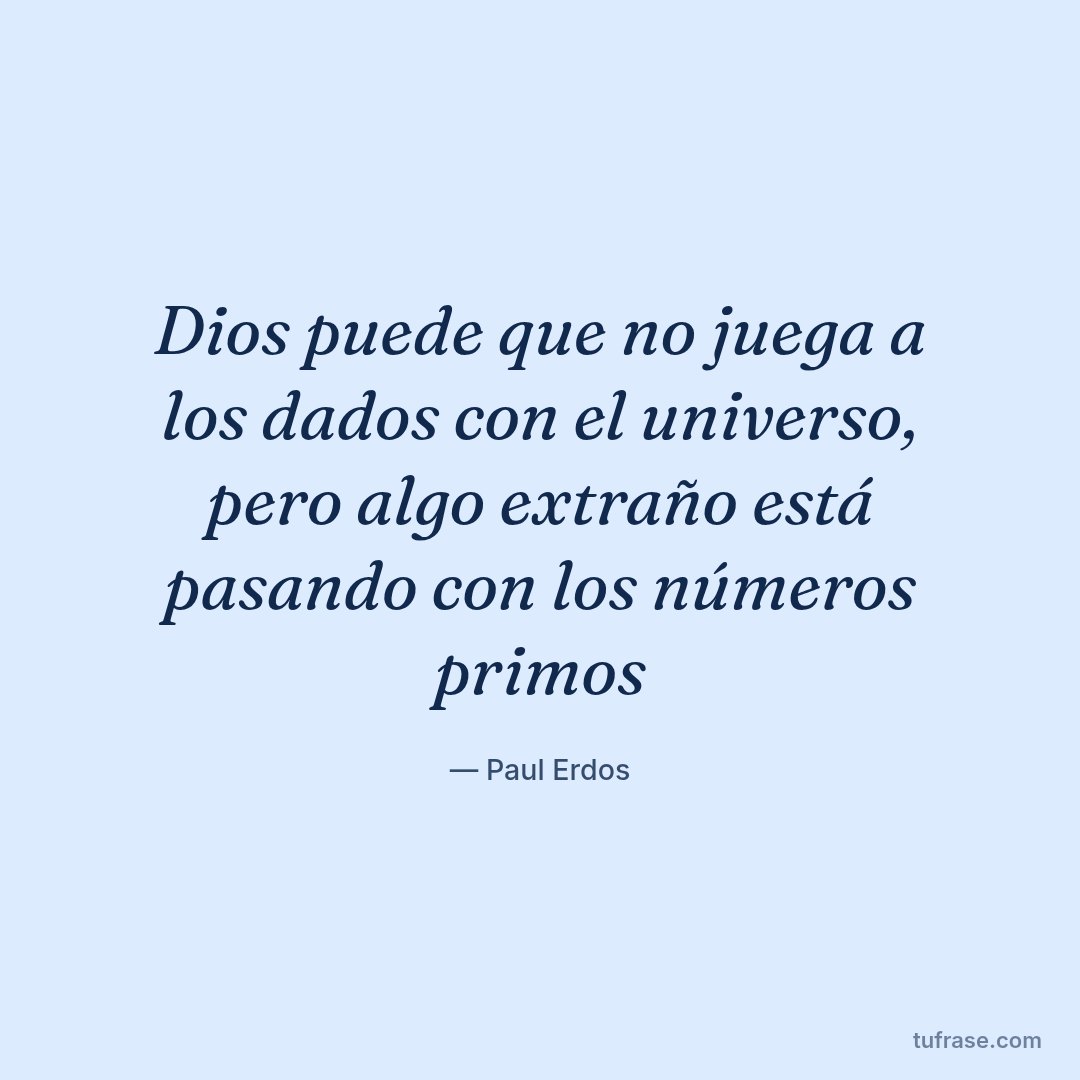 Dios puede que no juega a los dados con el universo, pero algo extraño está pasando con los números primos