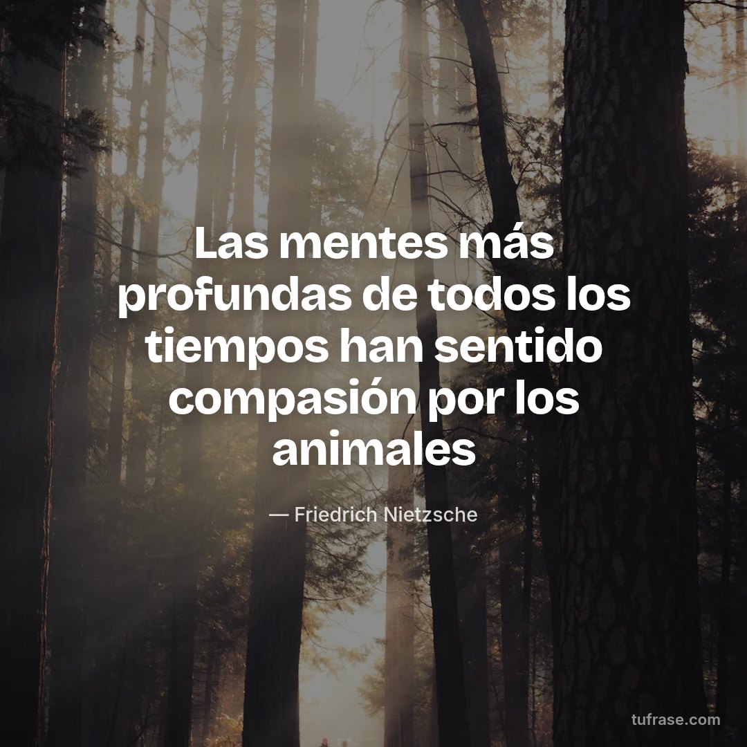 Las mentes más profundas de todos los tiempos han sentido compasión por los animales