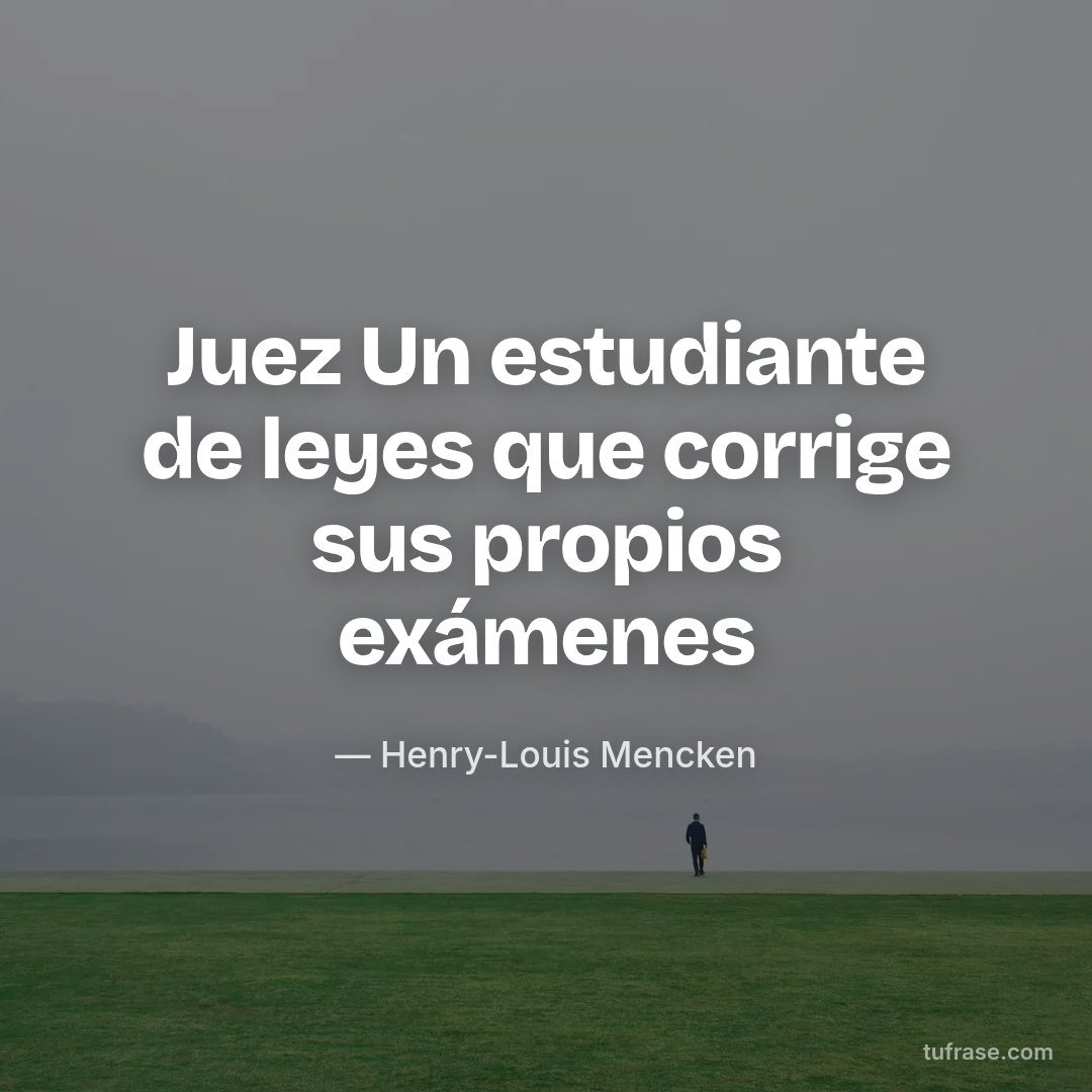Juez Un estudiante de leyes que corrige sus propios exámenes