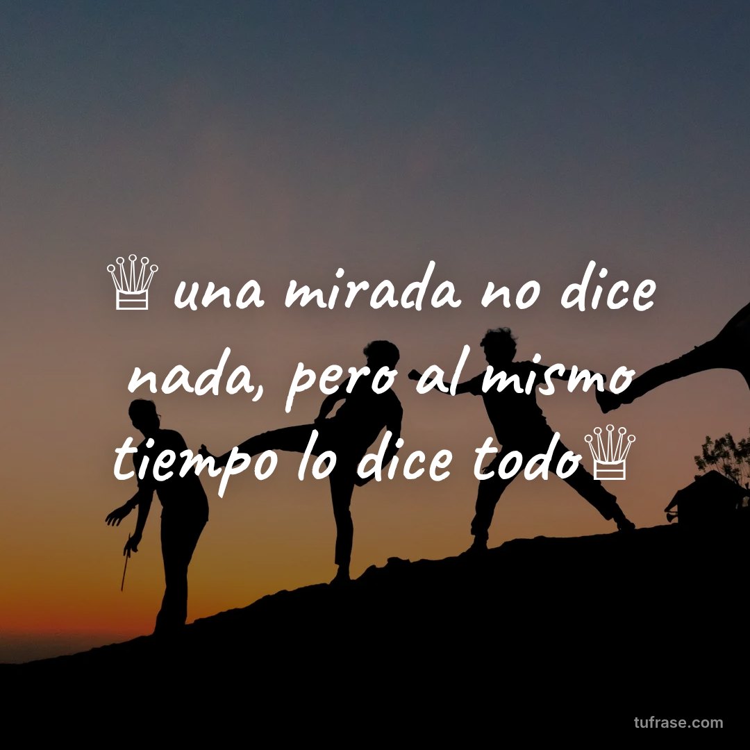 ♕una mirada no dice nada, pero al mismo tiempo lo dice todo♕