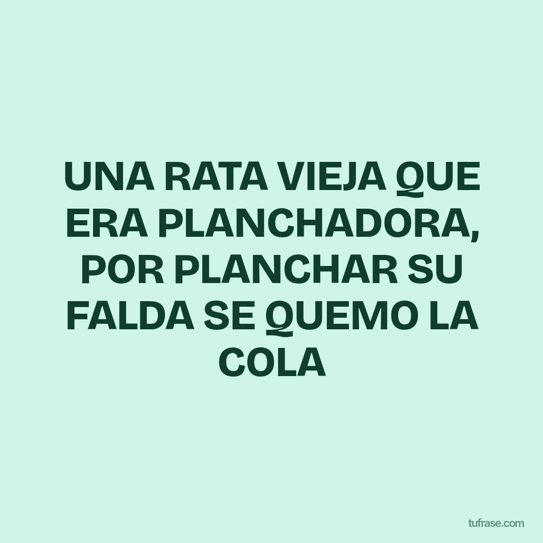 UNA RATA VIEJA QUE ERA PLANCHADORA, POR PLANCHAR SU FALDA SE QUEMO LA COLA