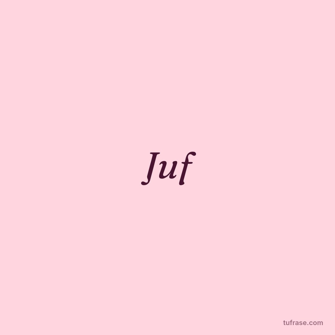 Juf