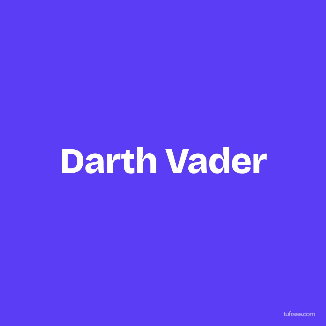 Darth Vader