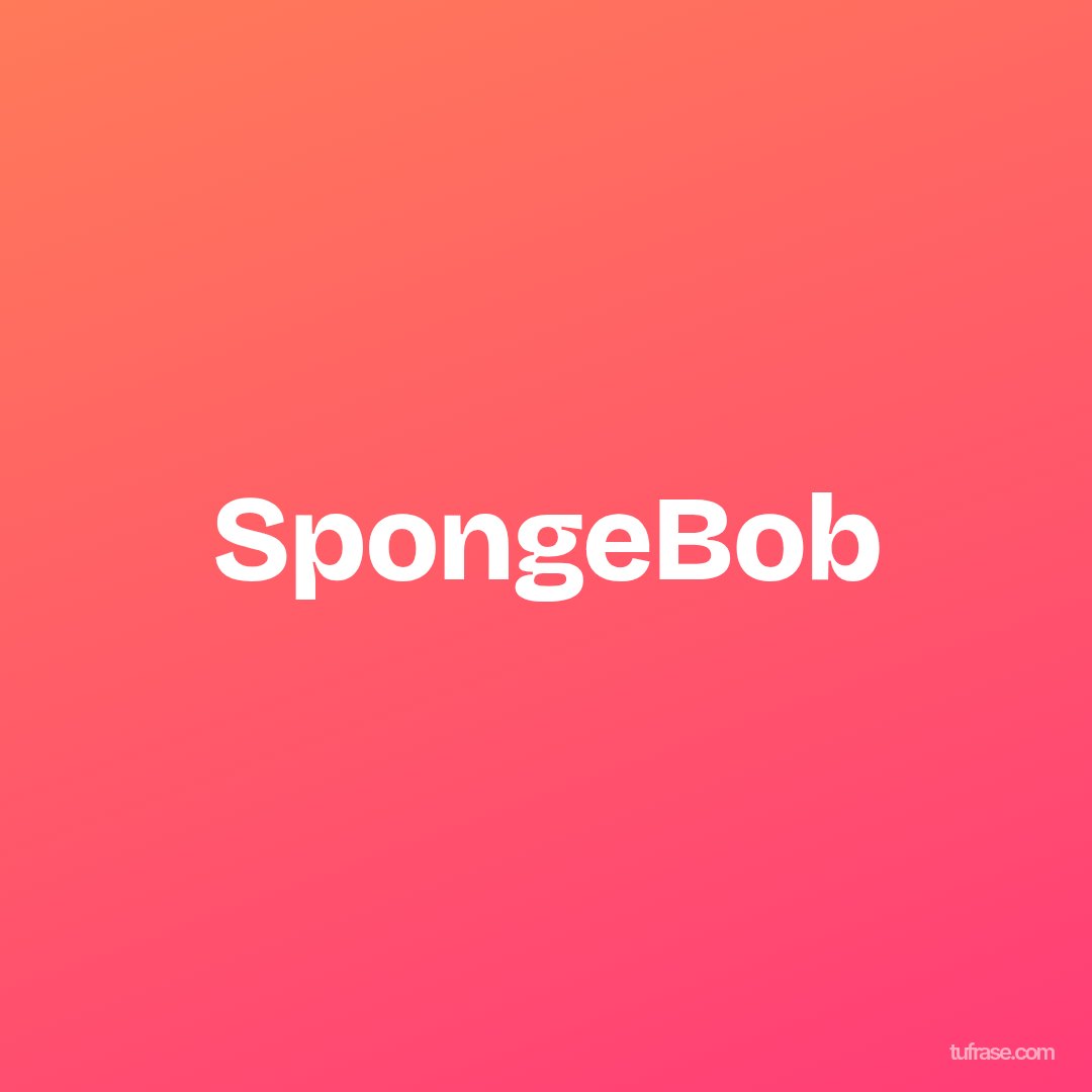 SpongeBob