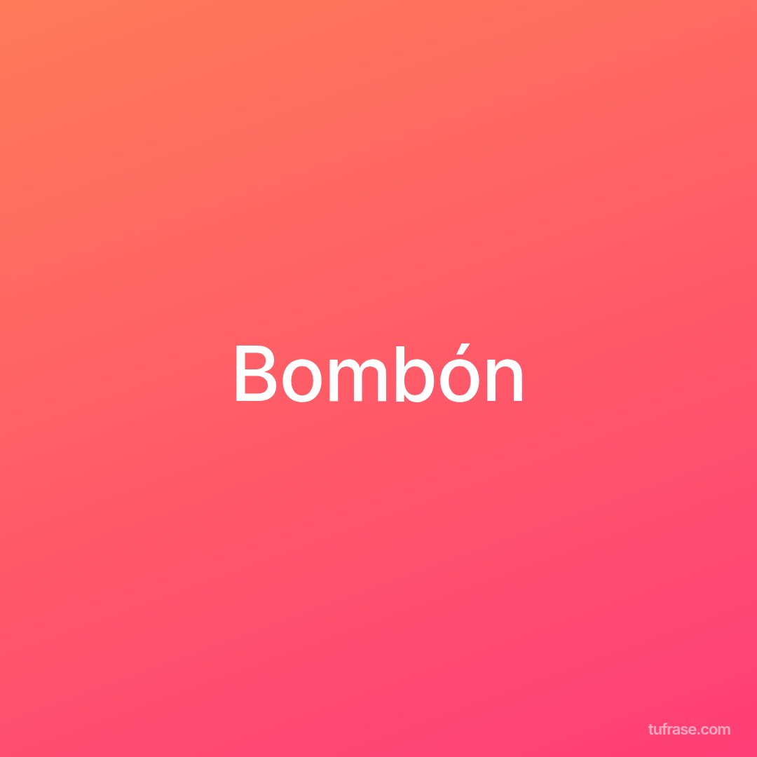 Bombón