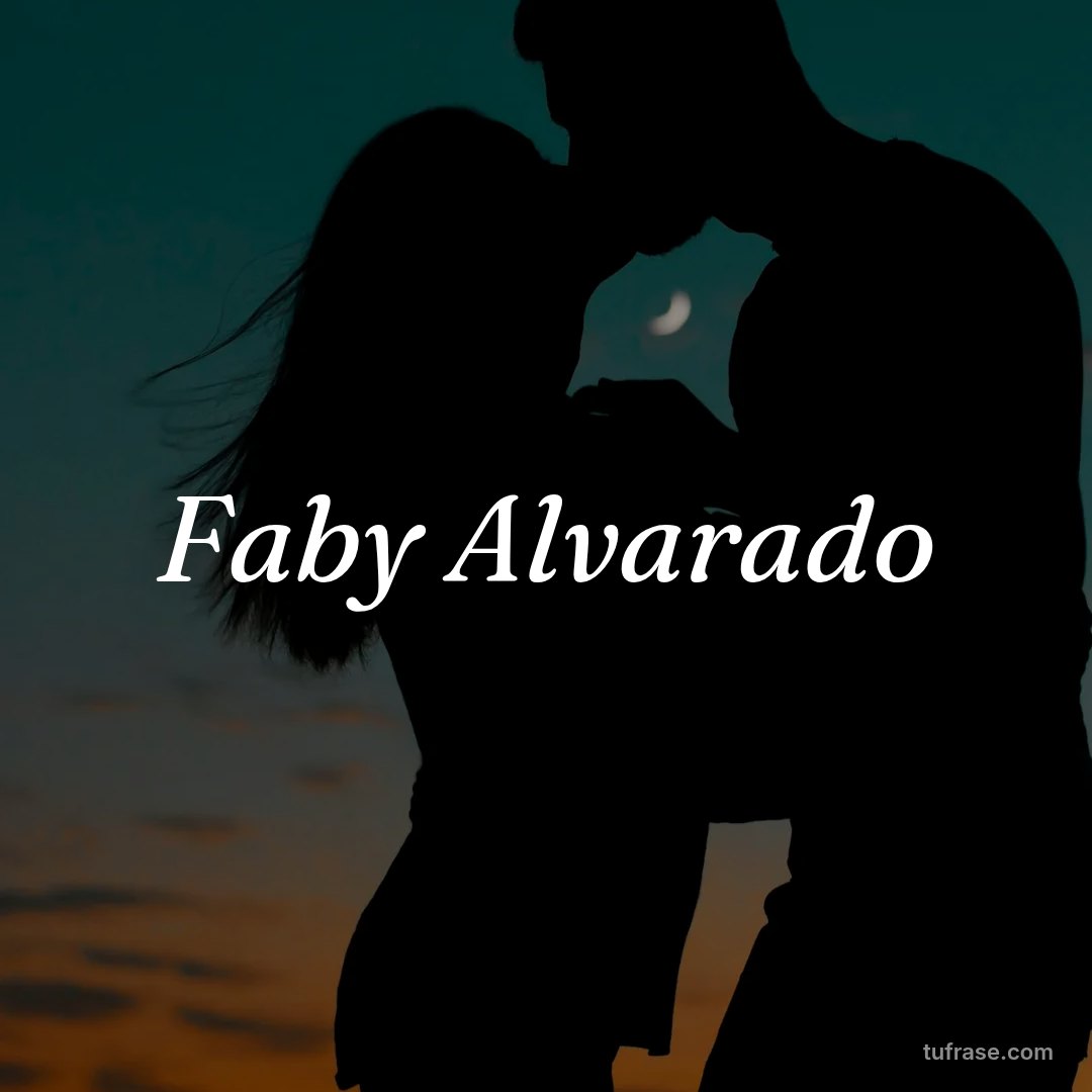 Faby Alvarado