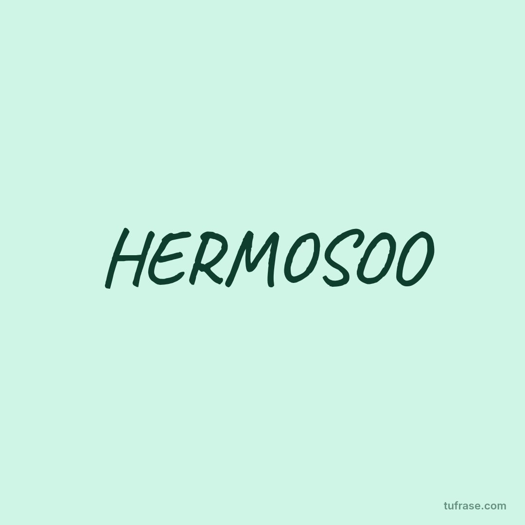 HERMOSOO