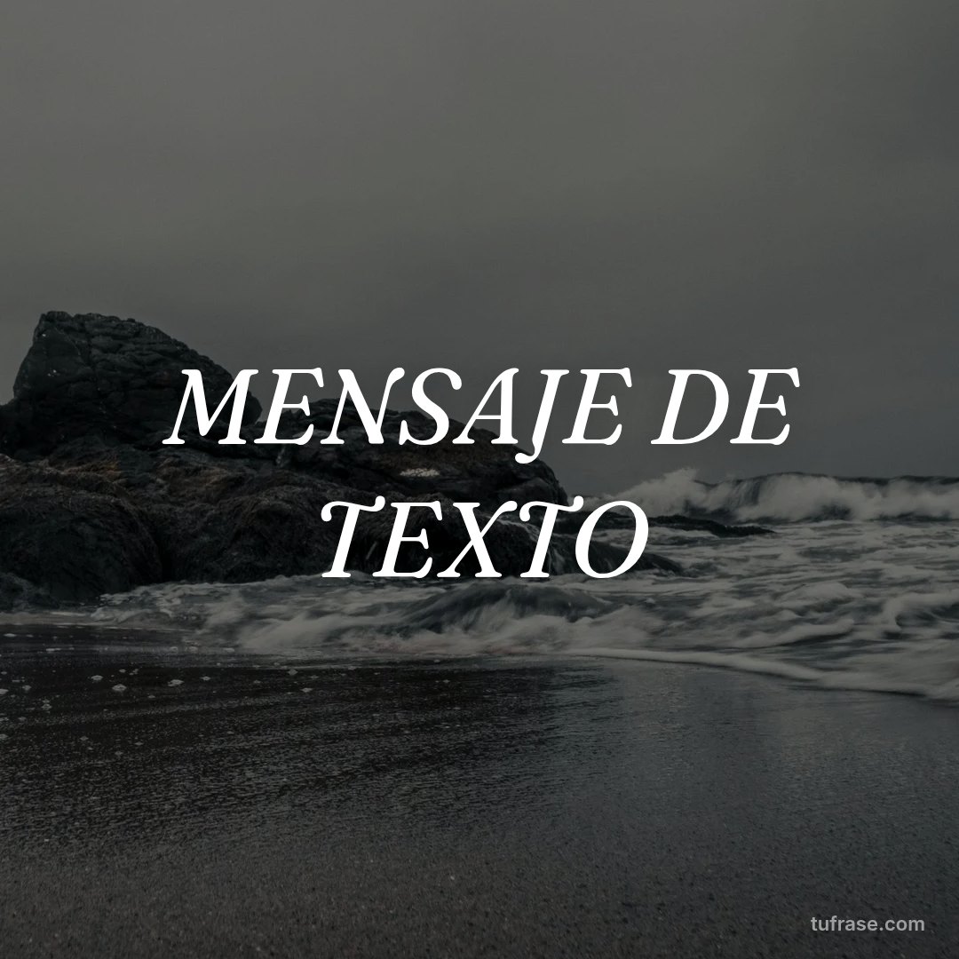 MENSAJE DE TEXTO