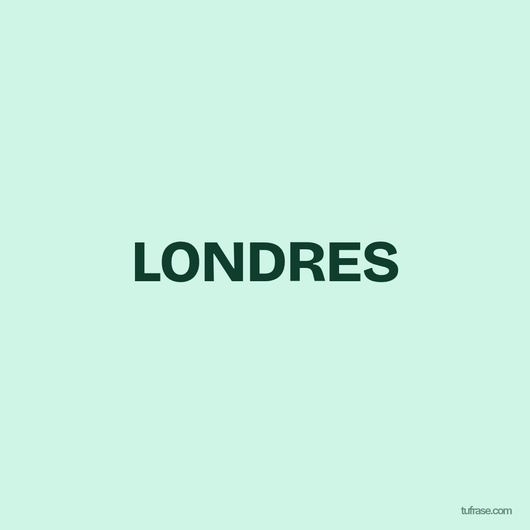 LONDRES