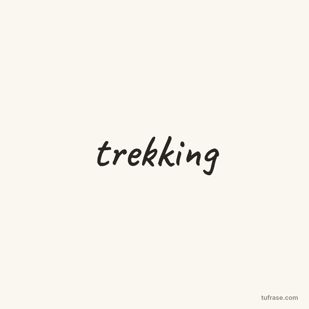 trekking