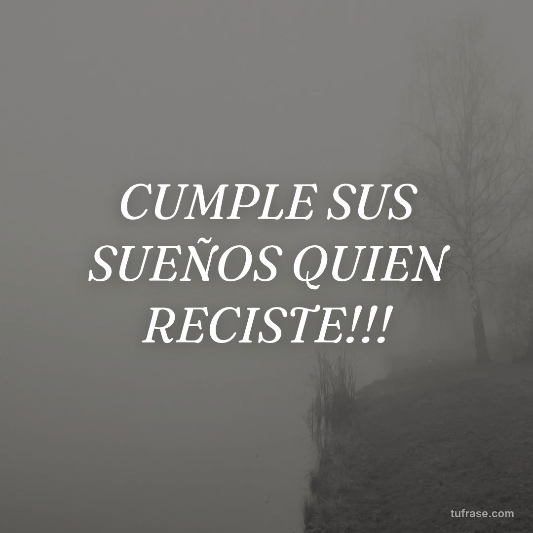 CUMPLE SUS SUEÑOS QUIEN RECISTE!!!