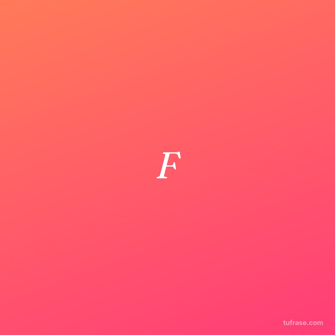 F