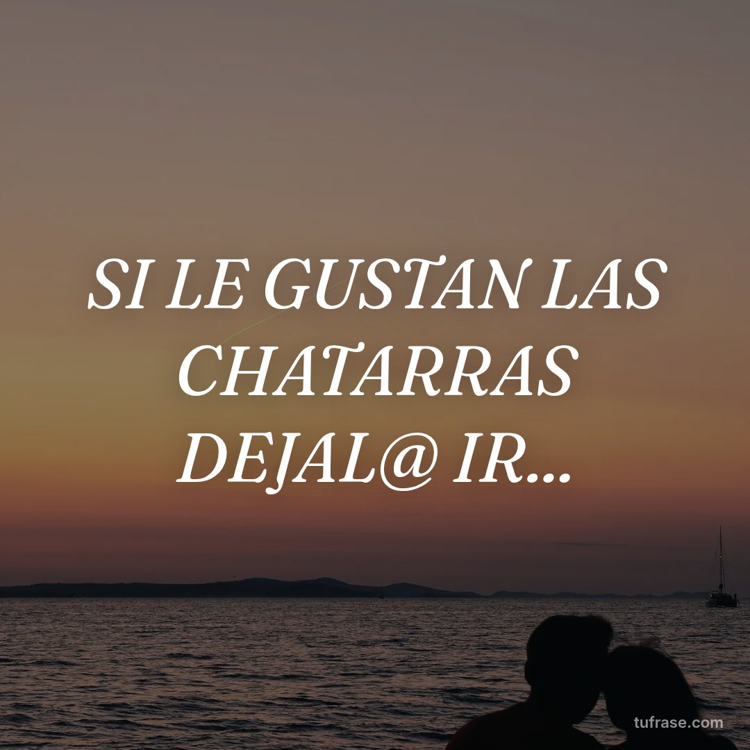 SI LE GUSTAN LAS CHATARRAS DEJAL@ IR...