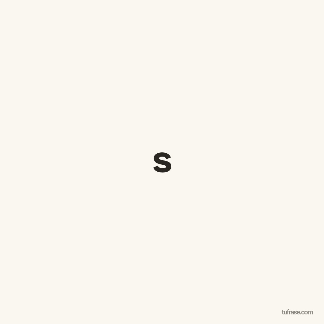 s