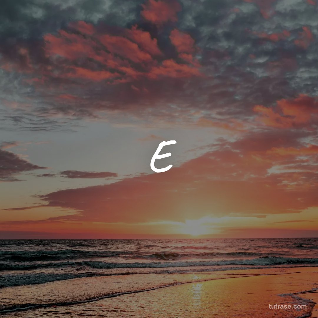 E