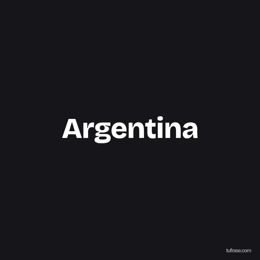 Argentina