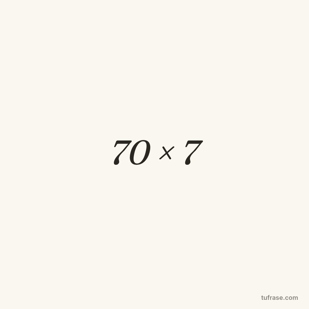 70 × 7