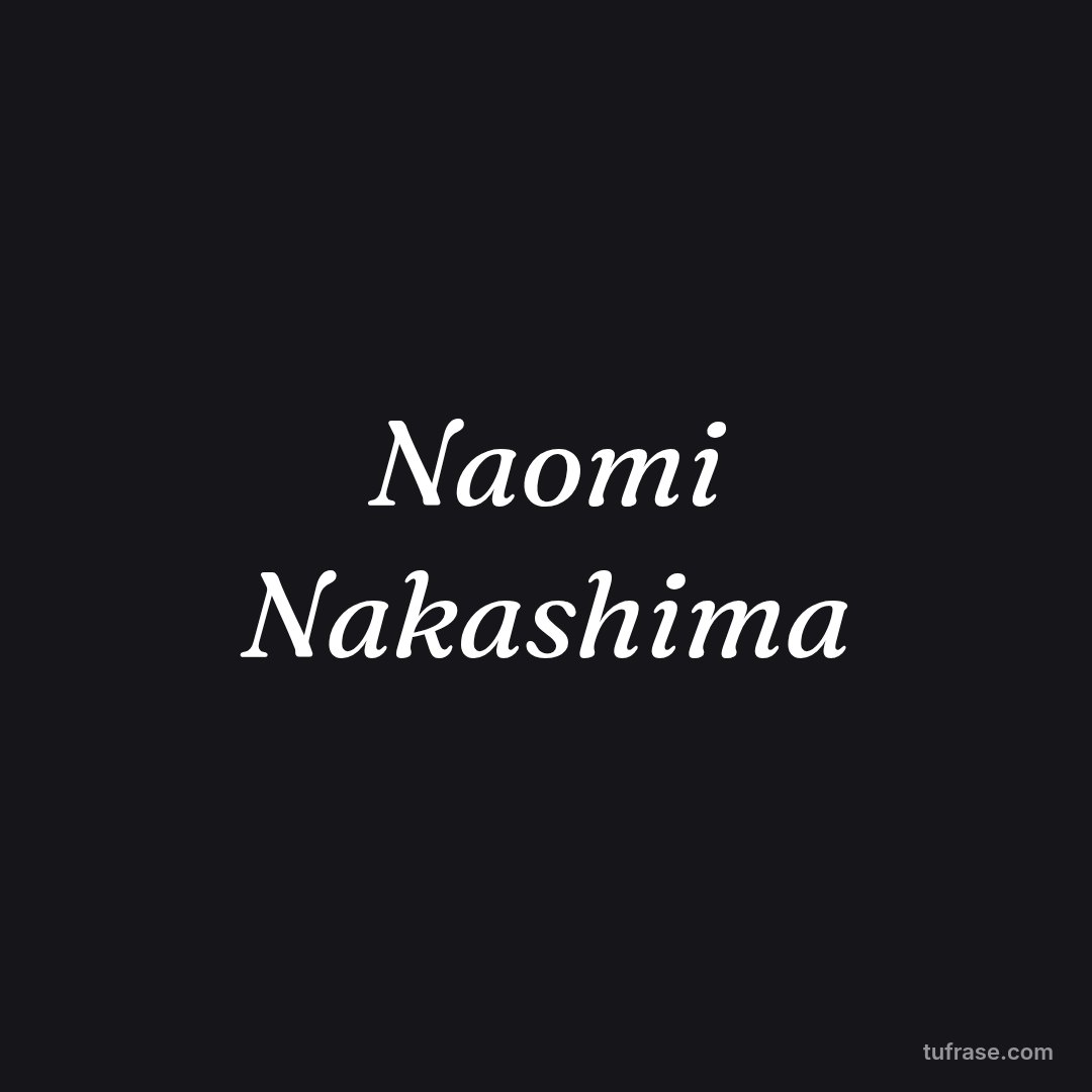 Naomi Nakashima