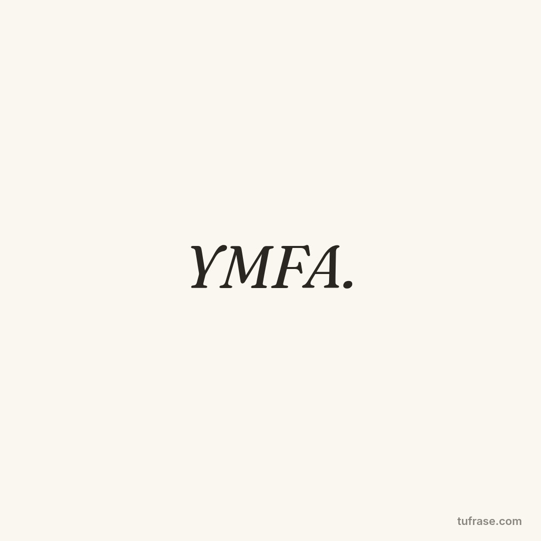 YMFA.