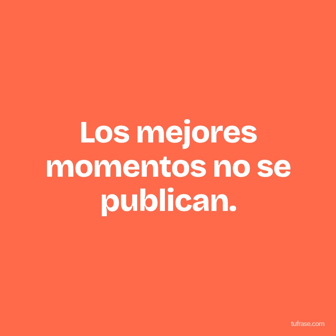 Los mejores momentos no se publican.