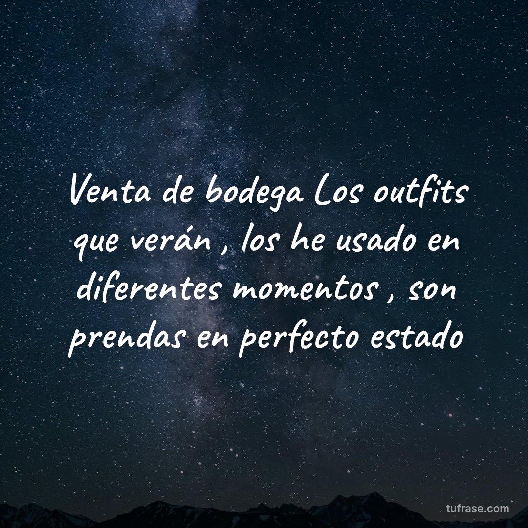 Venta de bodega Los outfits que verán , los he usado en diferentes momentos , son prendas en perfecto estado