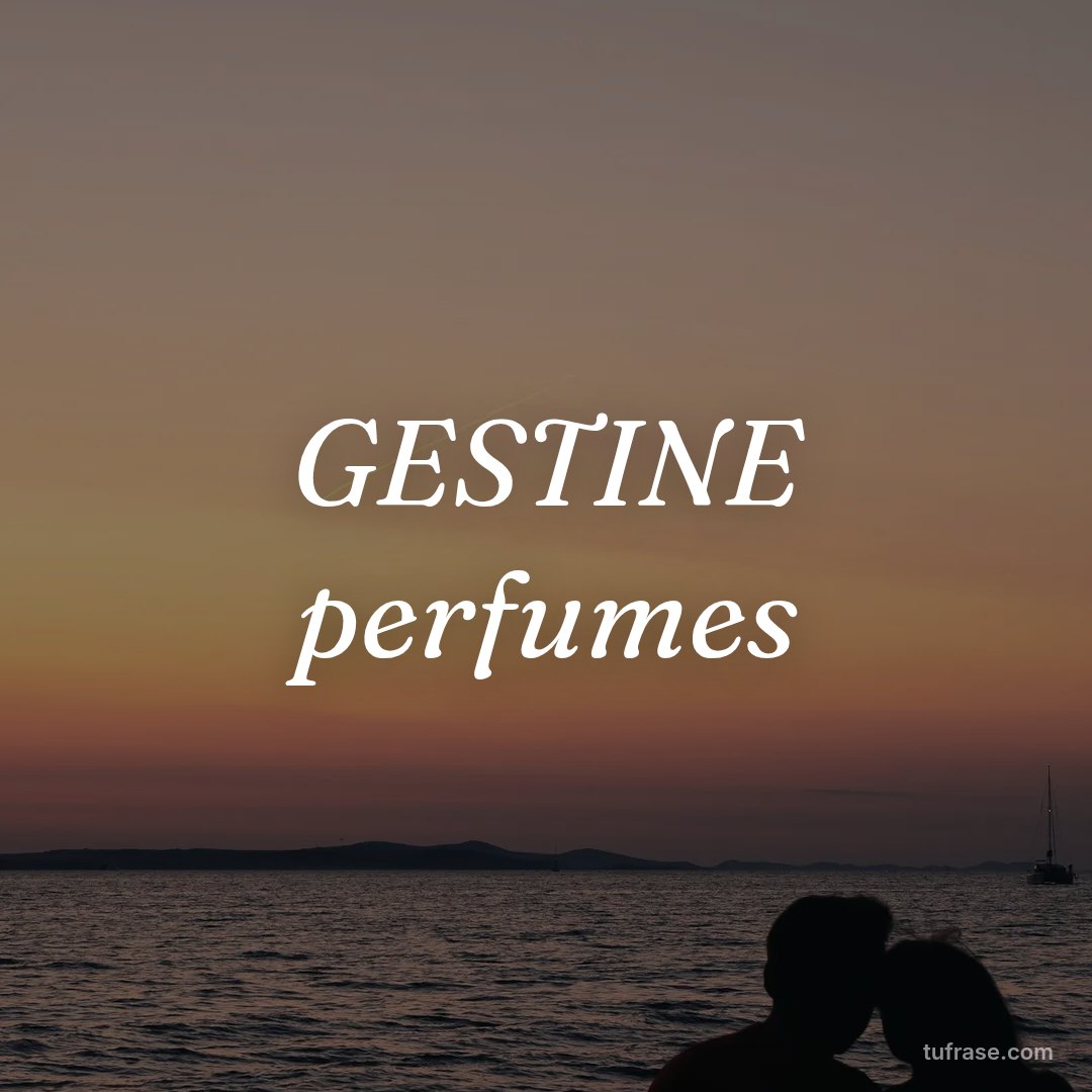 GESTINE perfumes