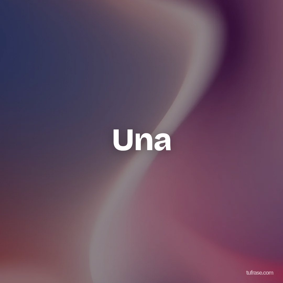 Una
