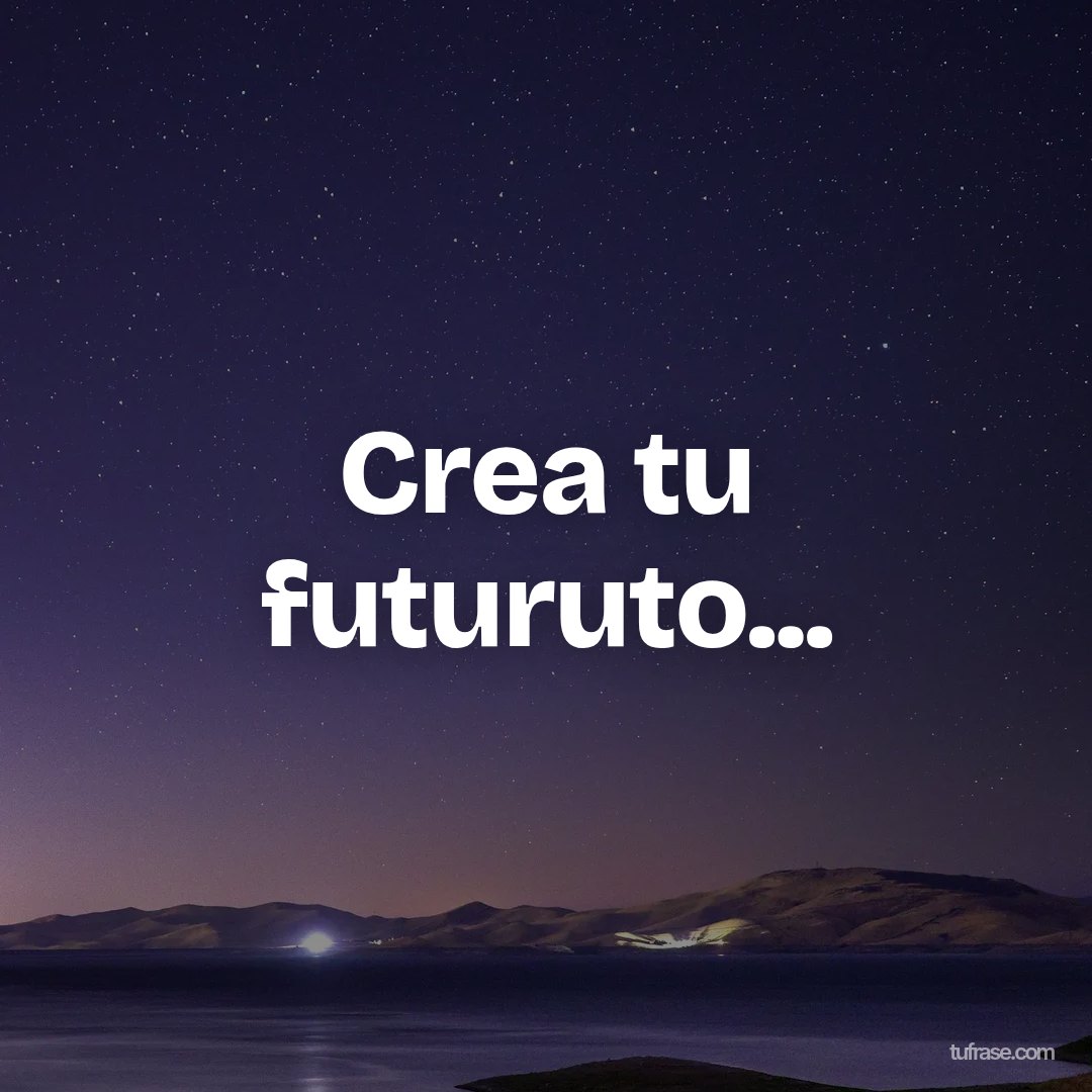Crea tu futuruto...