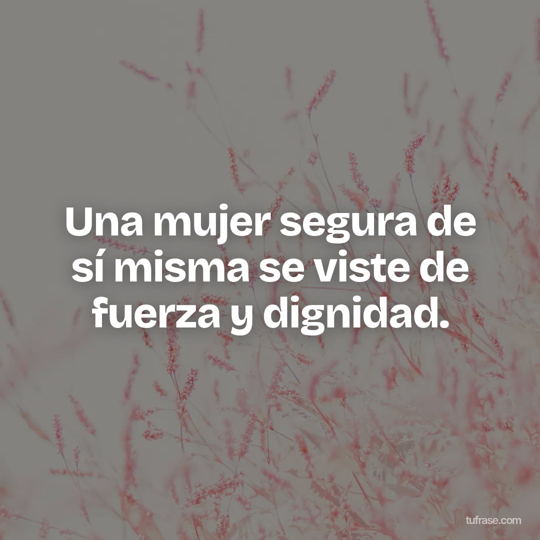 Una mujer segura de sí misma se viste de fuerza y dignidad.