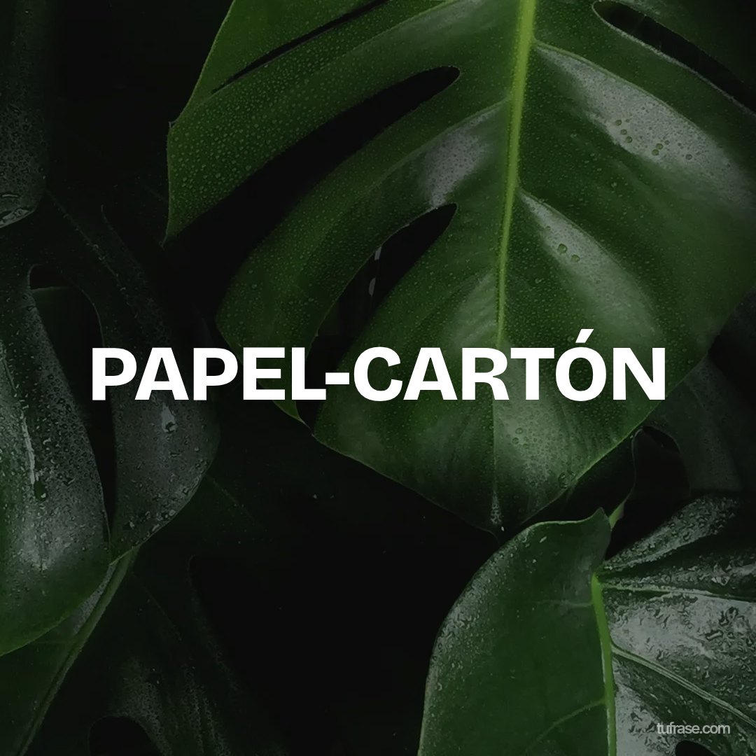 PAPEL-CARTÓN