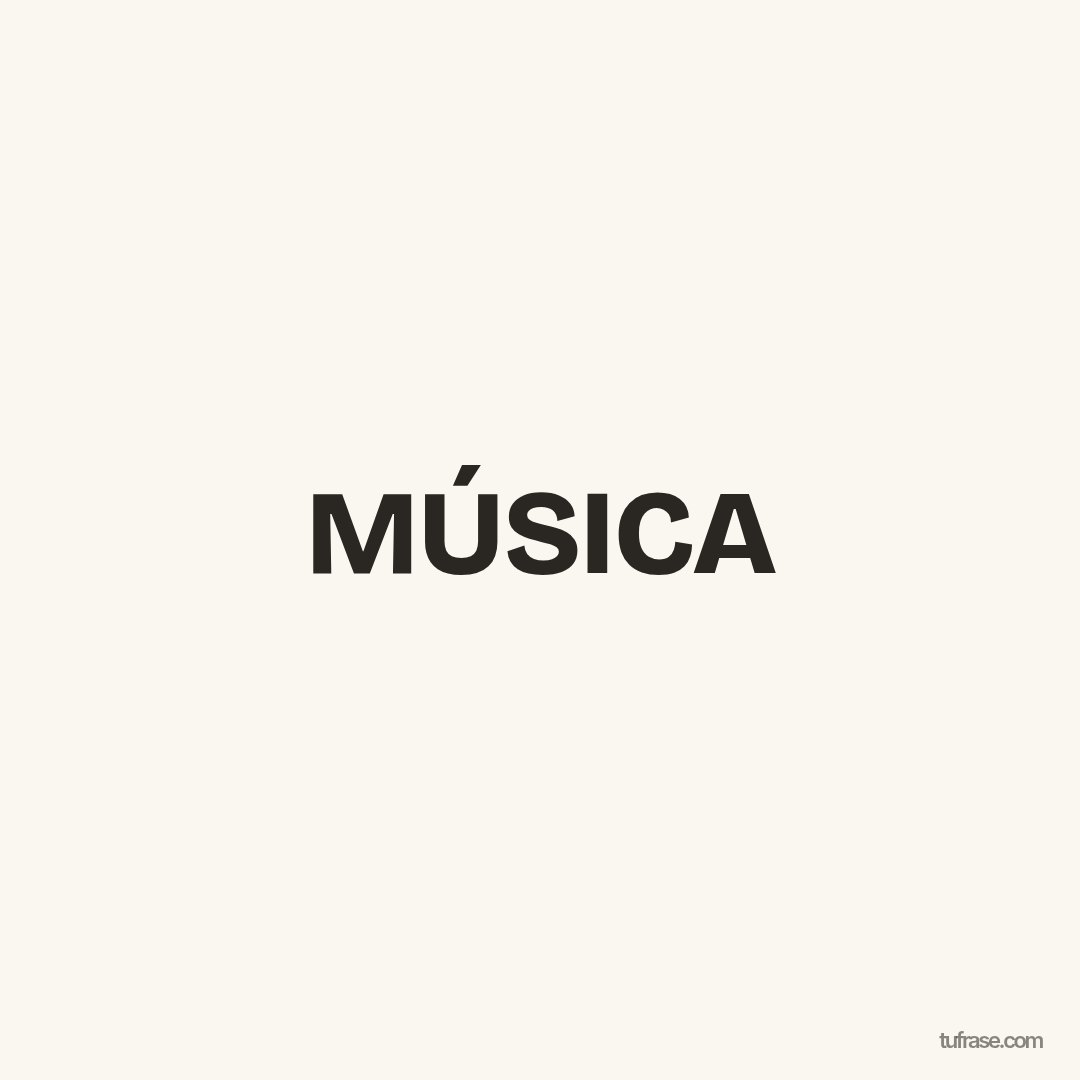 MÚSICA