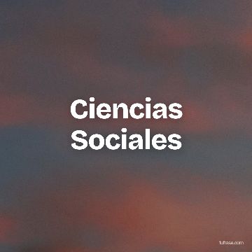 Ciencias Sociales