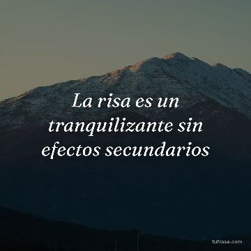 La risa es un tranquilizante sin efectos secundarios