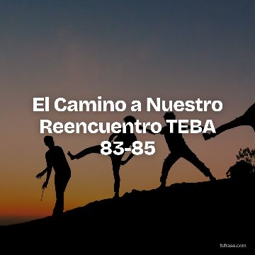 El Camino a Nuestro Reencuentro TEBA 83-85