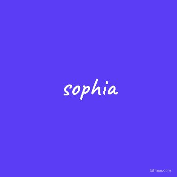 sophia