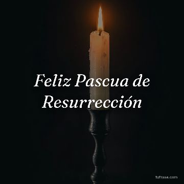Feliz Pascua de Resurrección
