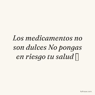 Los medicamentos no son dulces No pongas en riesgo tu salud ✅
