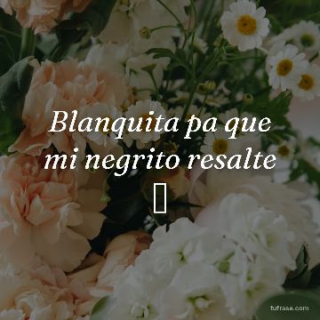 Blanquita pa que mi negrito resalte 🫦